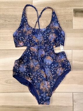 NWT Title Nine Shaka One Piece Swimsuit - Ashbury, Women's Size L